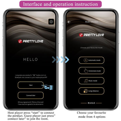 Pretty Love - Jayleen - Vibrator mit App-Fernbedienung