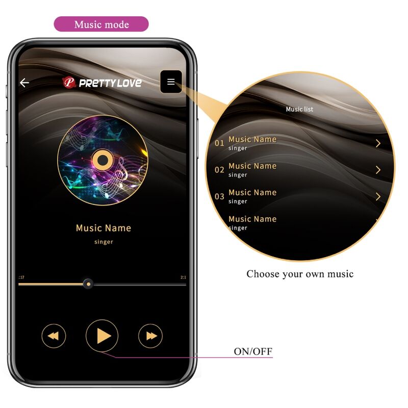Pretty Love - Jayleen - Vibrator mit App-Fernbedienung