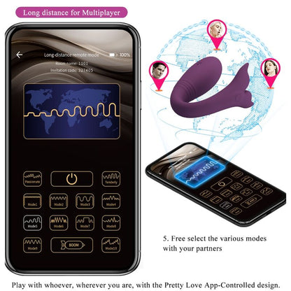 Pretty Love - Jayleen - Vibrator mit App-Fernbedienung