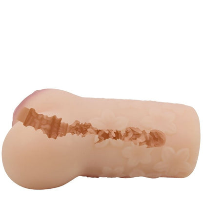 Crazy Bull - Vagina-Masturbator mit geripptem Tunnel und Standfuß