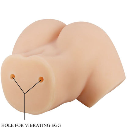 Crazy Bull - Realistischer Vagina- und Anus-vibrator Hailey