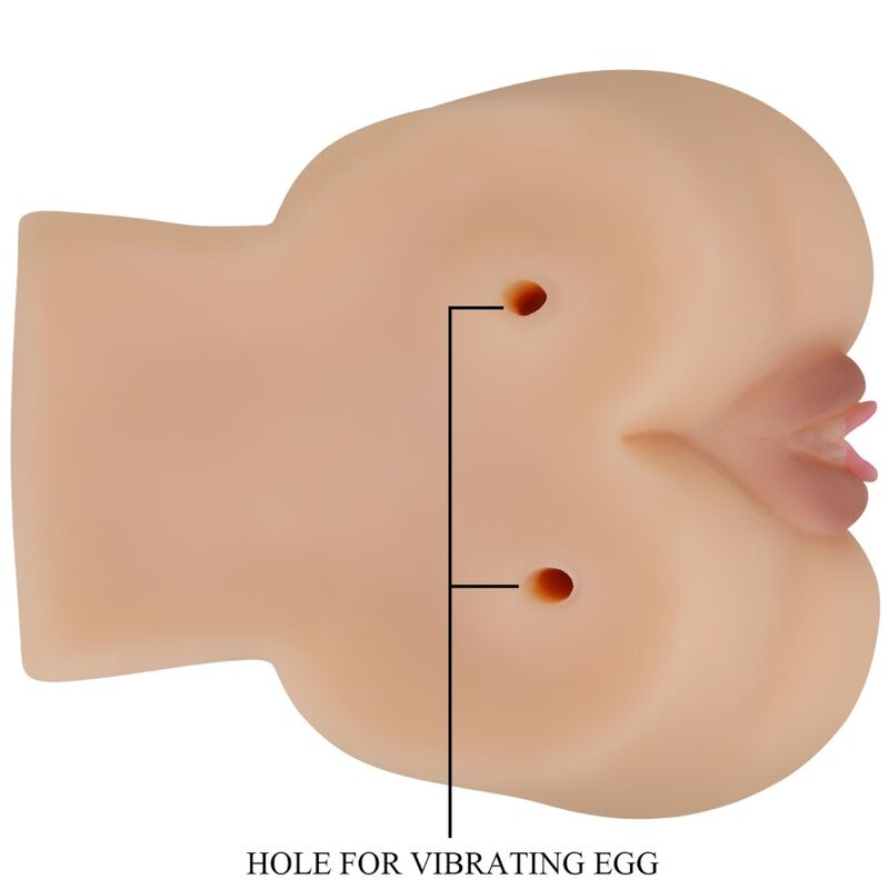 Crazy Bull - Dual-Channel-Masturbator mit Vibration