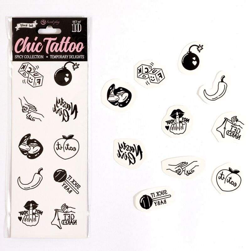Secretplay - Tatoo Set Sex-Edition