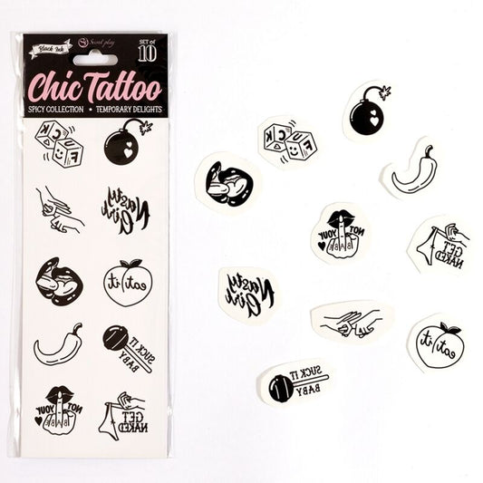 Secretplay - Tatoo Set Sex-Edition