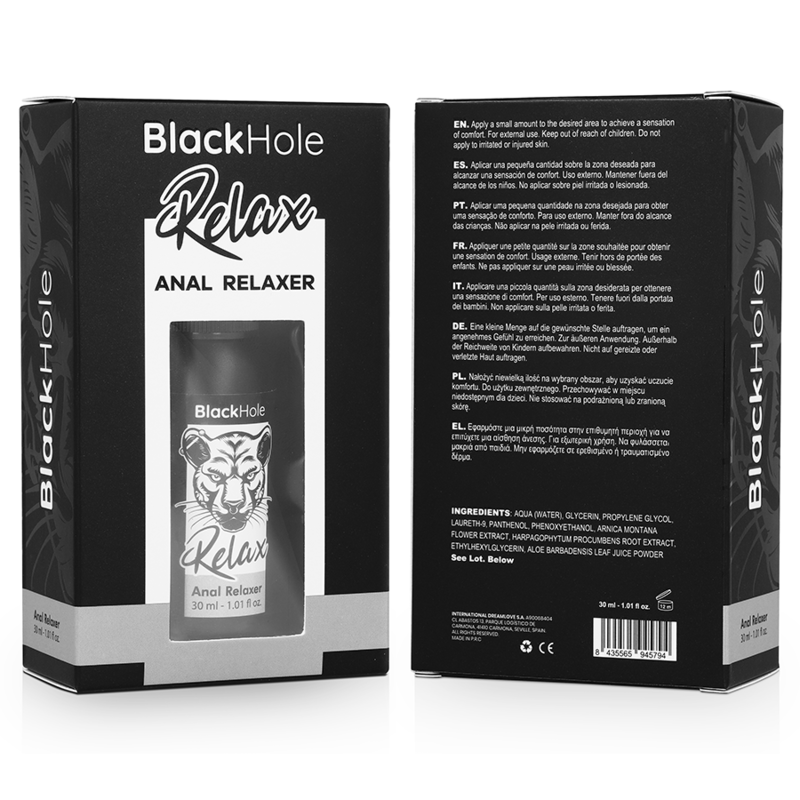 Black Hole - Anal Relaxing Spray - Entspannung & Komfort