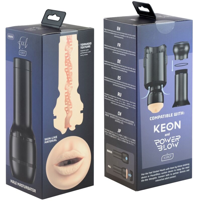 Kiiroo - Feel -Mundmasturbator