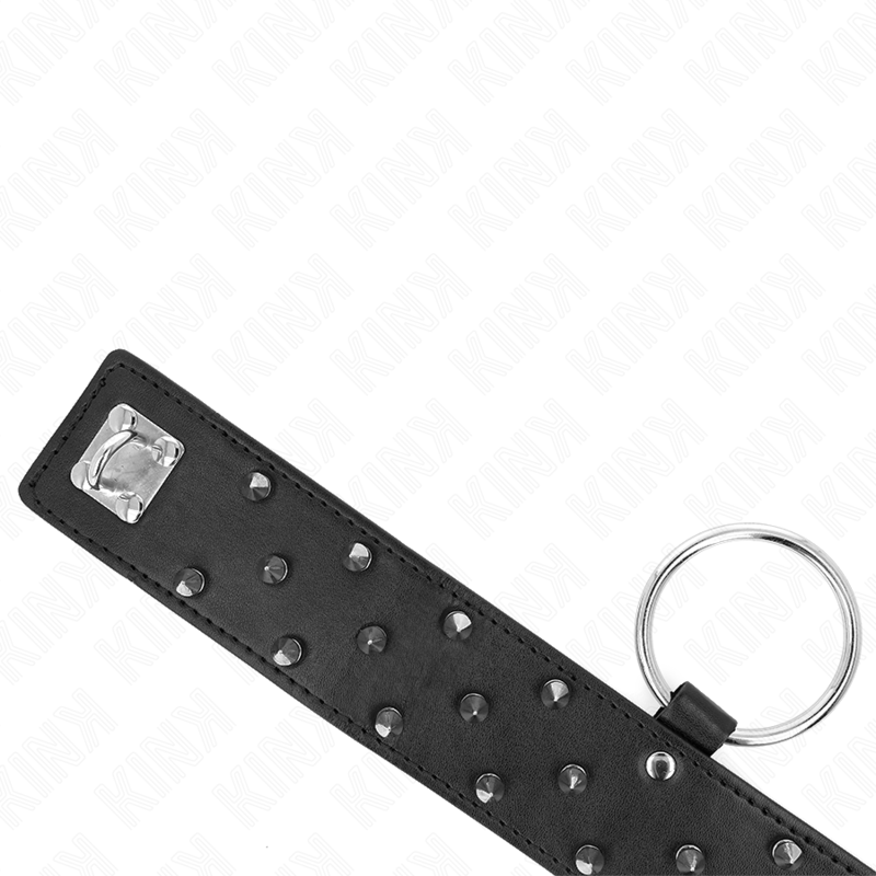 Kink - Halsband mit Leine und Nieten