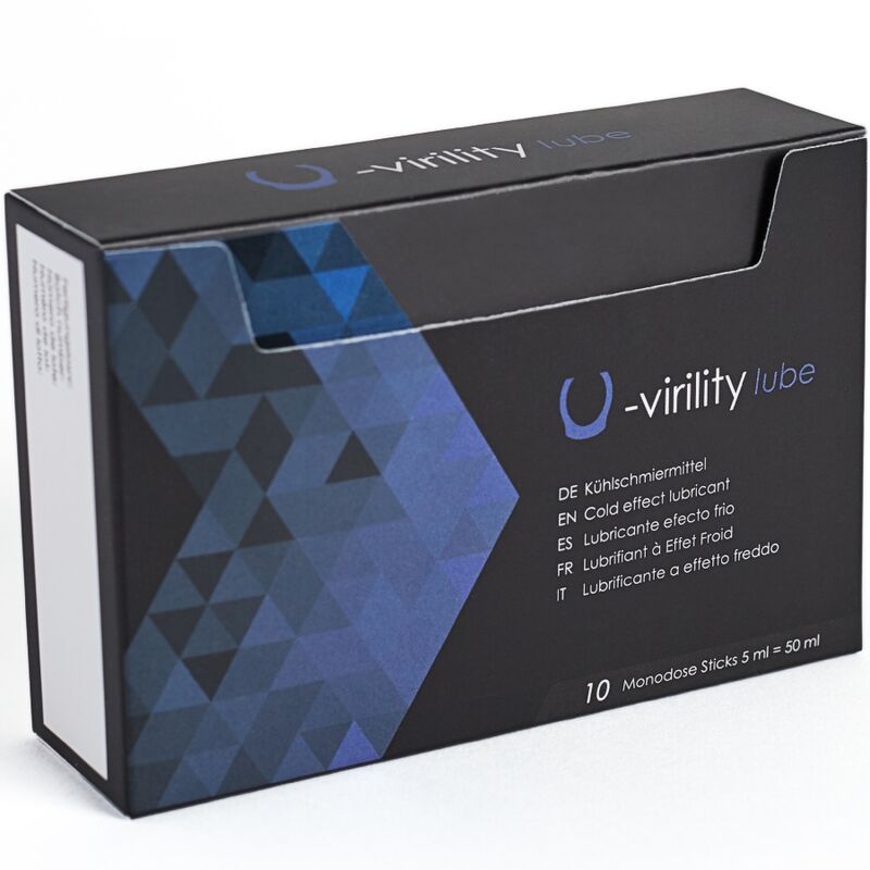 500cosmetics - U-Virility Gleitmittel mit Kälteffekt 10*5ml