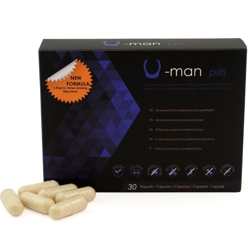 500cosmetics - U Man - Potenzkapseln
