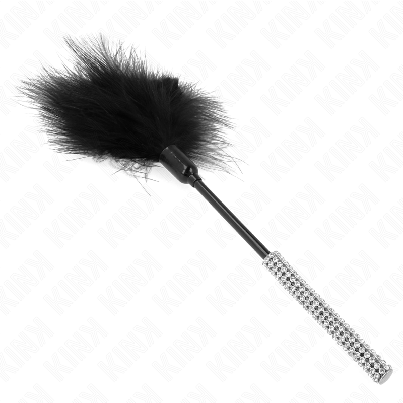 Kink - Tickle - Federn mit Strass-Griff