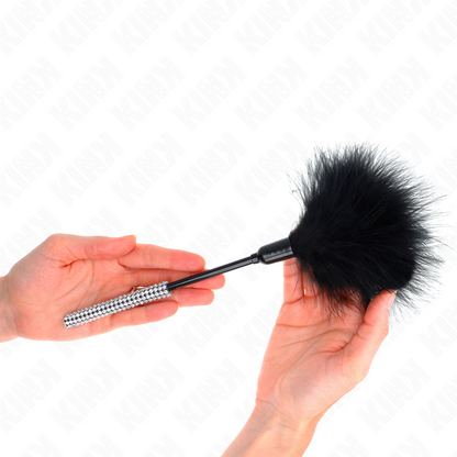 Kink - Tickle - Federn mit Strass-Griff