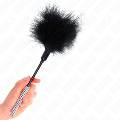 Kink - Tickle - Federn mit Strass-Griff