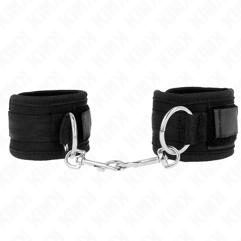 Kink - Handgelenkfesseln Schwarz Verstellbar 18-35 Cm X