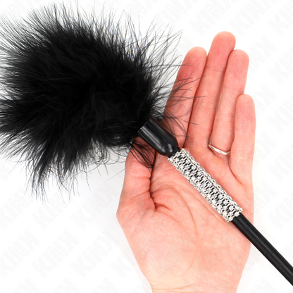 Kink - Tickle - Federn mit Strass-Griff