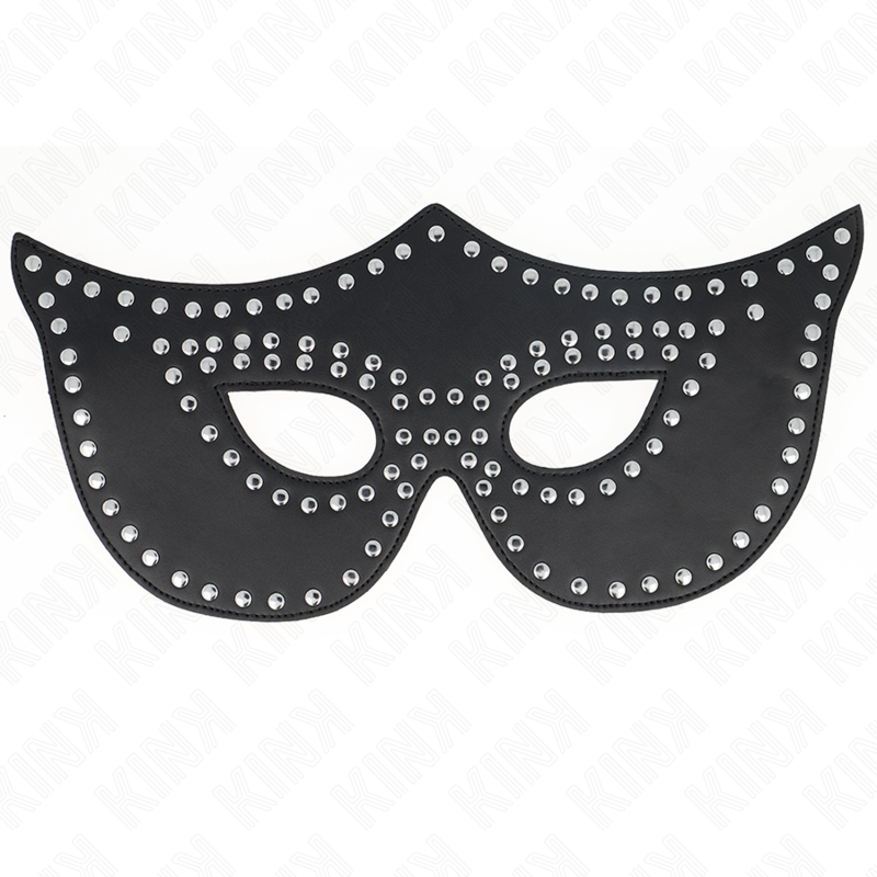 Kink - Kunstledermaske mit Nieten