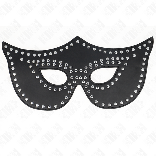 Kink - Kunstledermaske mitNieten 2 30