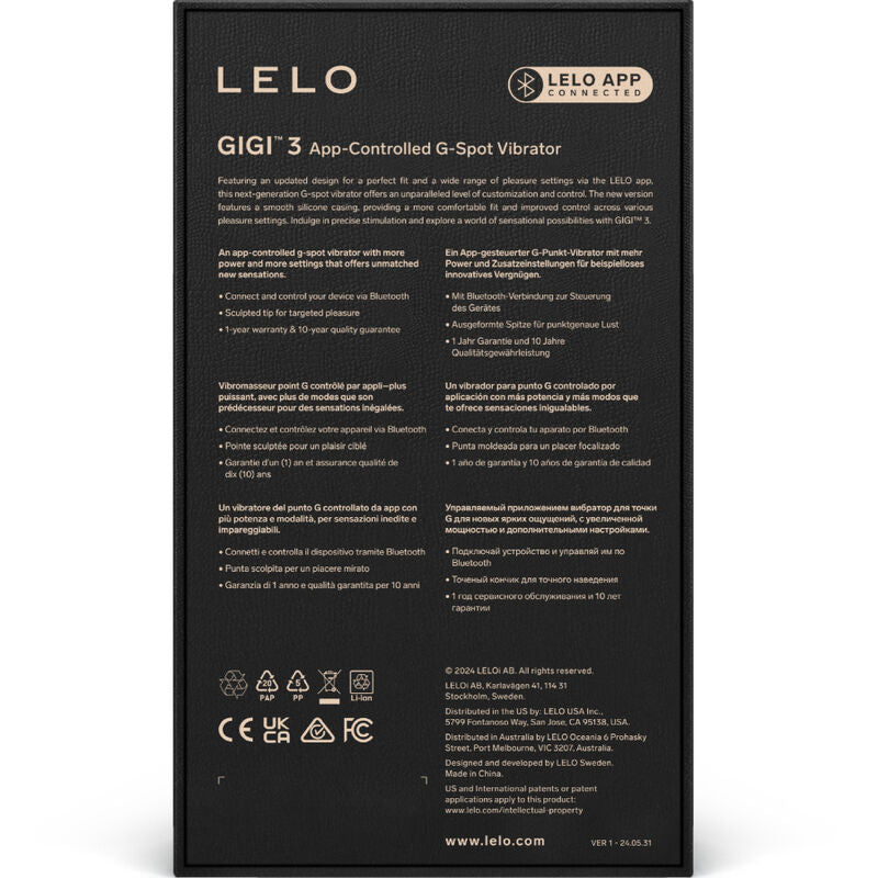 Lelo - Gigi 3 - G-Punkt Vibrator