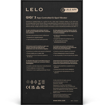 Lelo - Gigi 3 - G-Punkt Vibrator