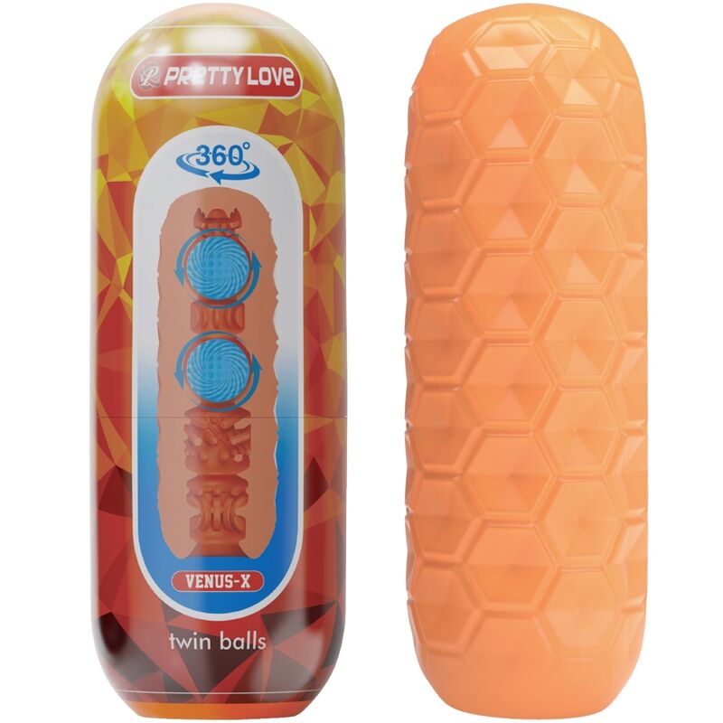 Pretty Love - Masturbator - Stroker mit Innenkugeln
