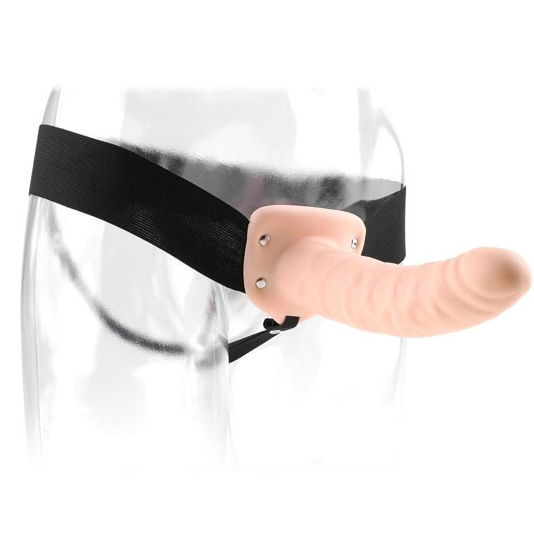 Fetish Fantasy - Hohler Naturdildo mit elastischem Umschnallgurt