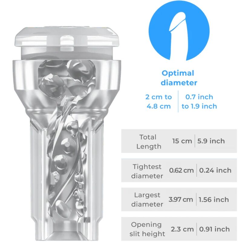Kiiroo - Power Blow Combo - Pocket Feel Masturbator