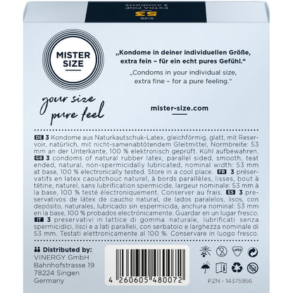 Mister Size - Mister Size 53mm