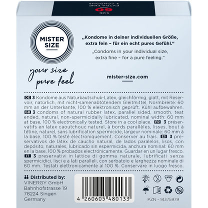 Mister Size - Mister Size 60mm