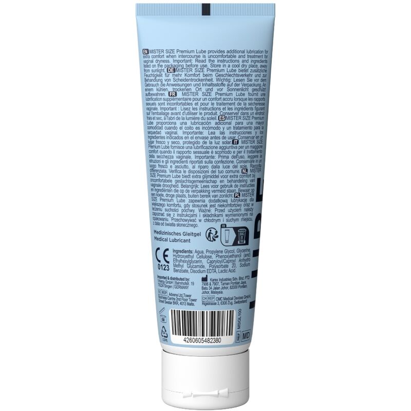Mister Size - Lube - Premium-Gleitgel