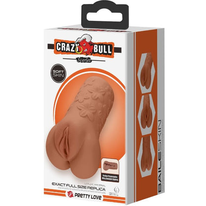 Crazy Bull - Vagina-Masturbator mit geripptem Tunnel