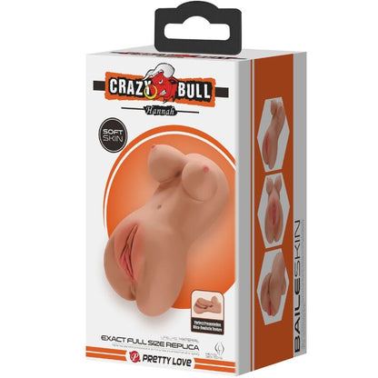 Crazy Bull - Dual-Channel-Masturbator mit Doppelöffnung