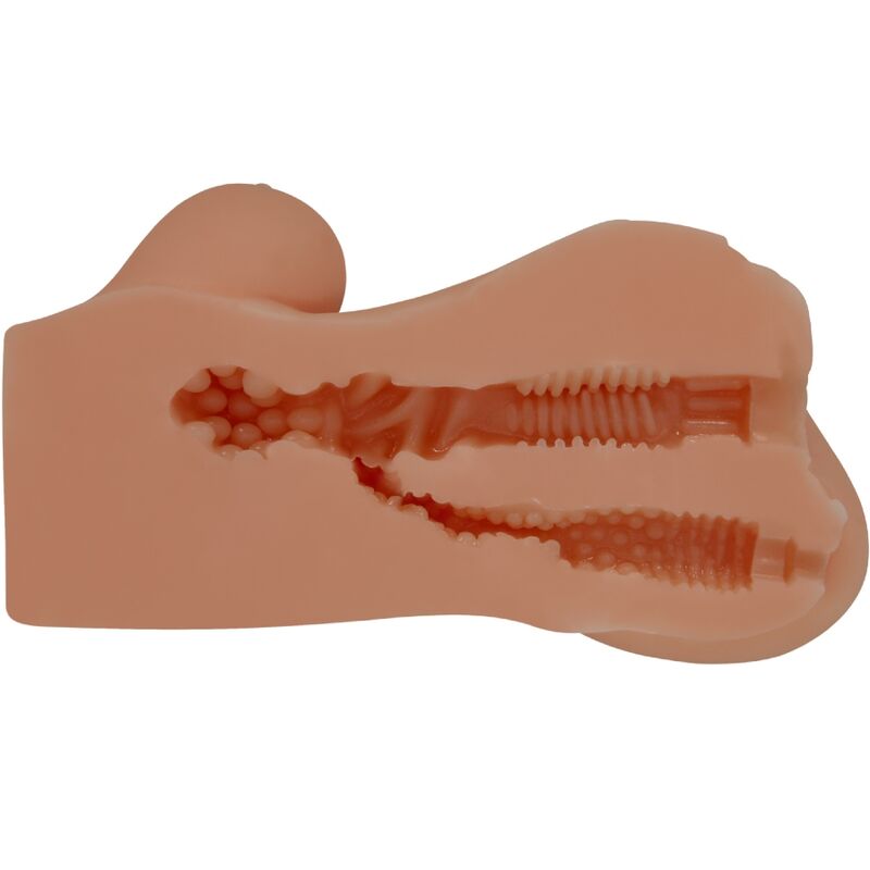 Crazy Bull - Dual-Channel-Masturbator mit Doppelöffnung