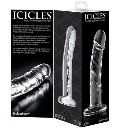 Icicles - Larissa - Handgefertigter Glasdildo