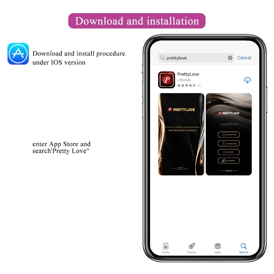 Pretty Love - Leviathan - App-gesteuerter Vibrator