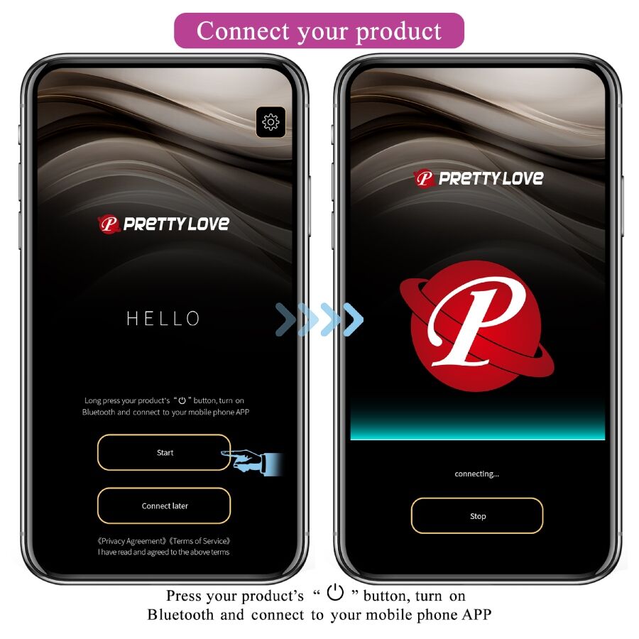 Pretty Love - Leviathan - App-gesteuerter Vibrator