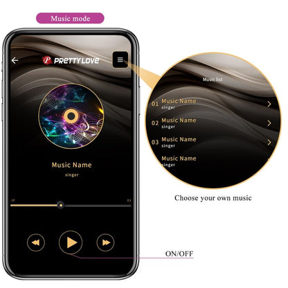 Pretty Love - Leviathan - App-gesteuerter Vibrator