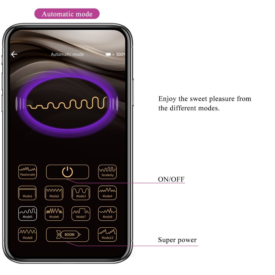 Pretty Love - Leviathan - App-gesteuerter Vibrator