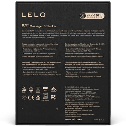 Lelo - F2s Teal -  Masturbator