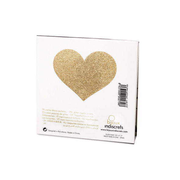 Bijoux - Goldenes Herz Nippelcover
