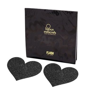 Bijoux - Schwarzes Herz Nippel Cover