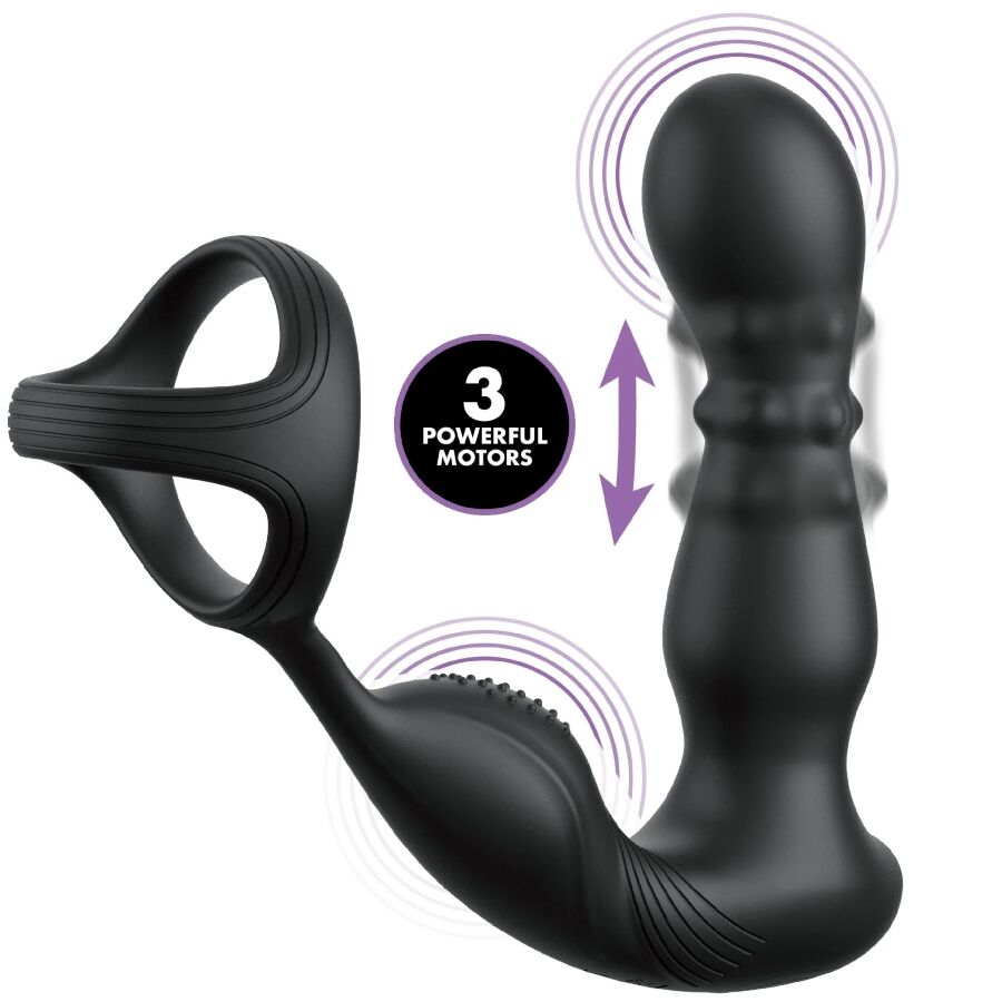 Anal Fantasy - Analvibrator mit Penisring