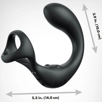 Anal Fantasy - Prostata-Vibrator mit Swirling Perineum Stimulator