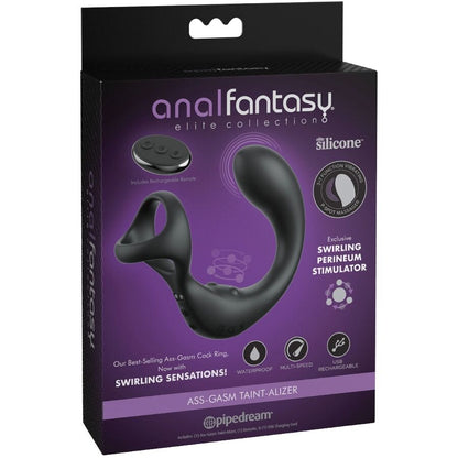 Anal Fantasy - Prostata-Vibrator mit Swirling Perineum Stimulator