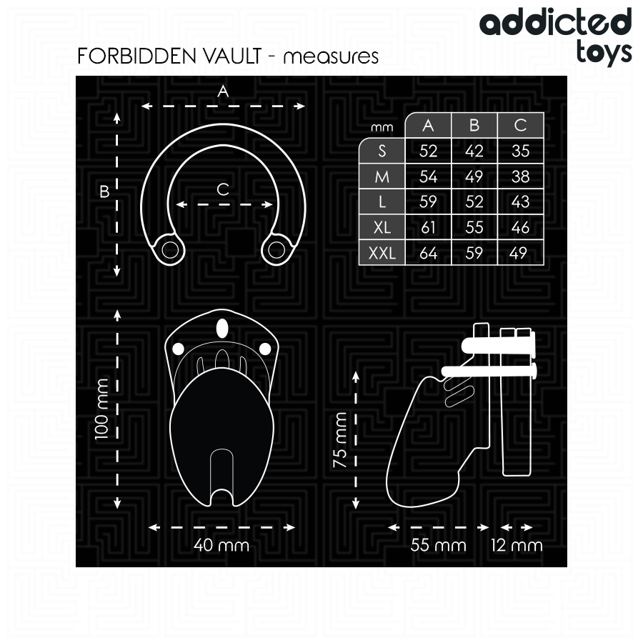 Addicted Toys - Peniskäfig BDSM