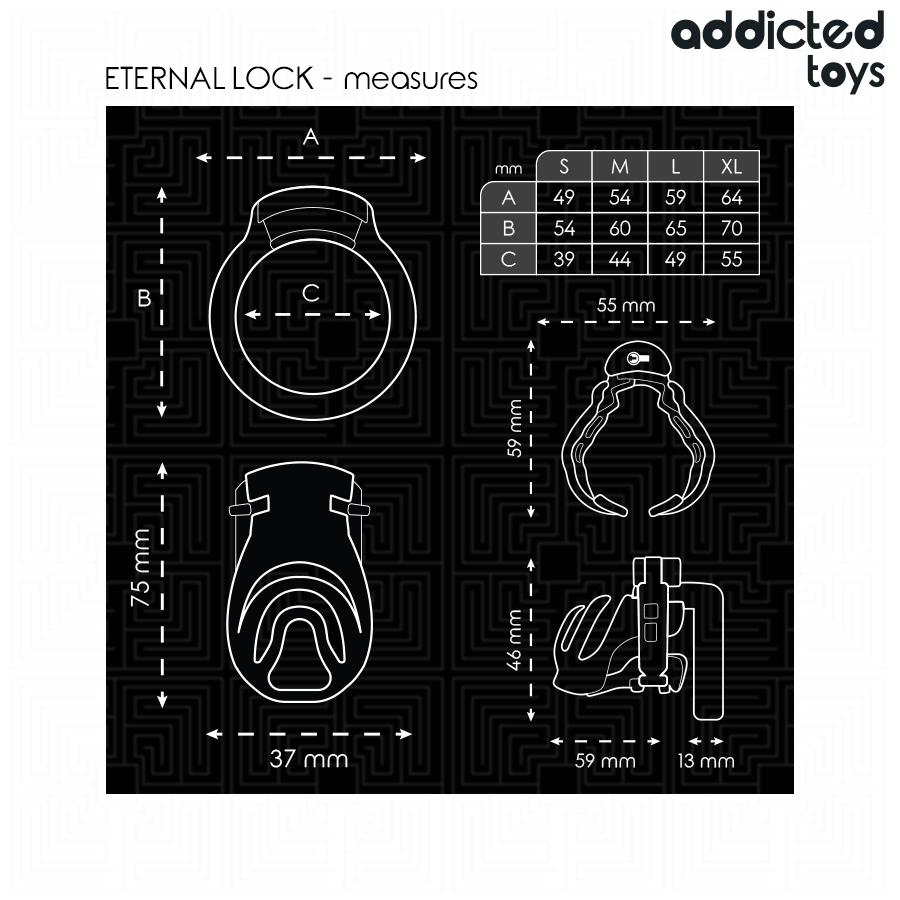 Addicted Toys - Peniskäfig BDSM