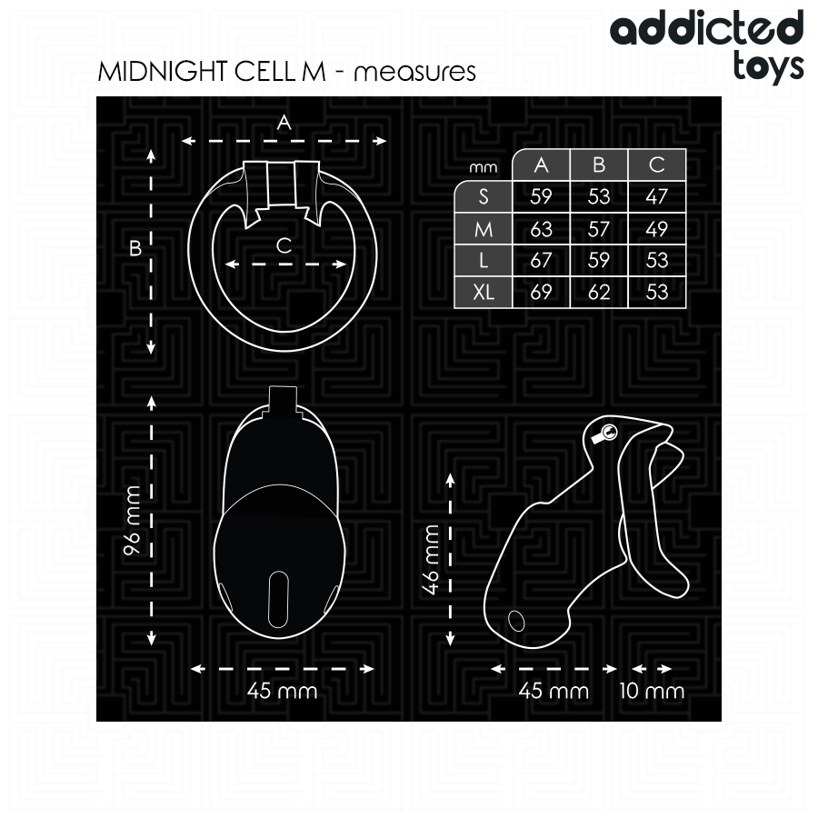 Addicted Toys - Peniskäfig BDSM
