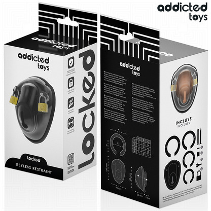 Addicted Toys - Schlüsselloser Peniskäfig BDSM