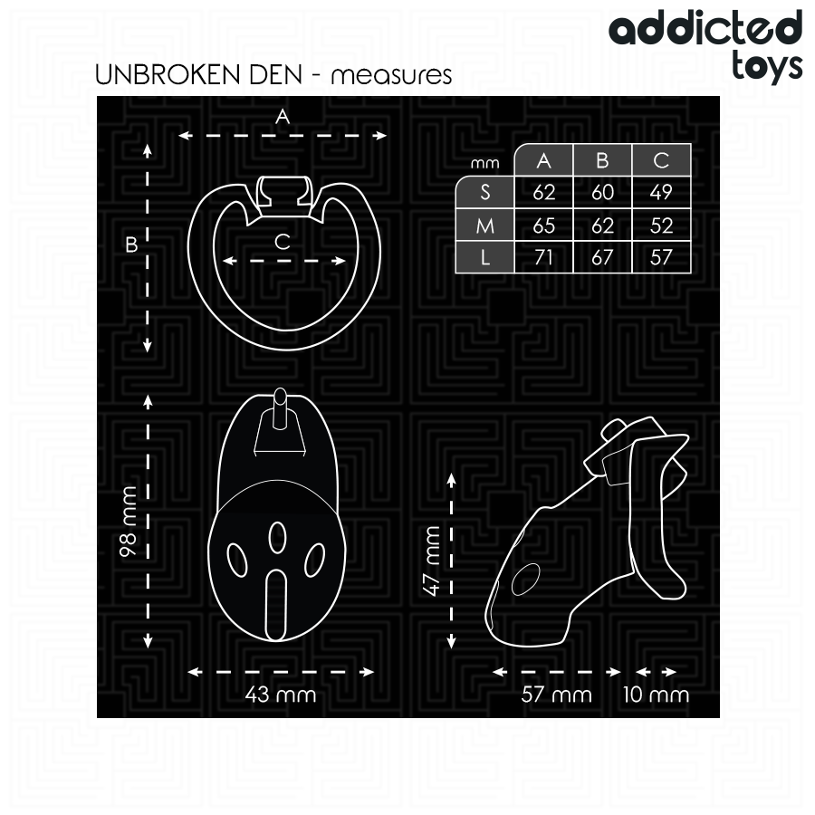 Addicted Toys - Peniskäfig BDSM
