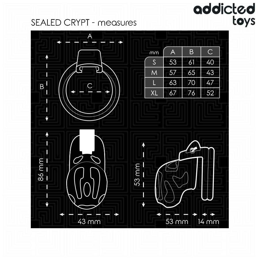 Addicted Toys - Peniskäfig BDSM