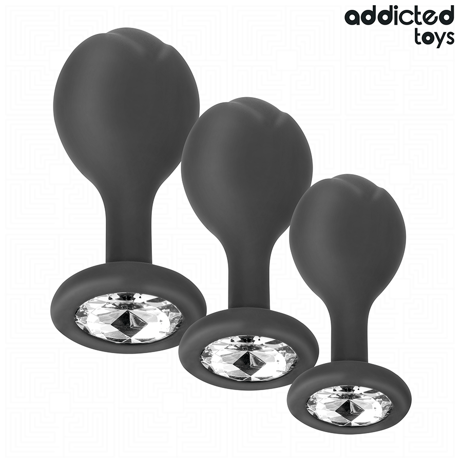 Addicted Toys -  Analplug mit Juwel Set