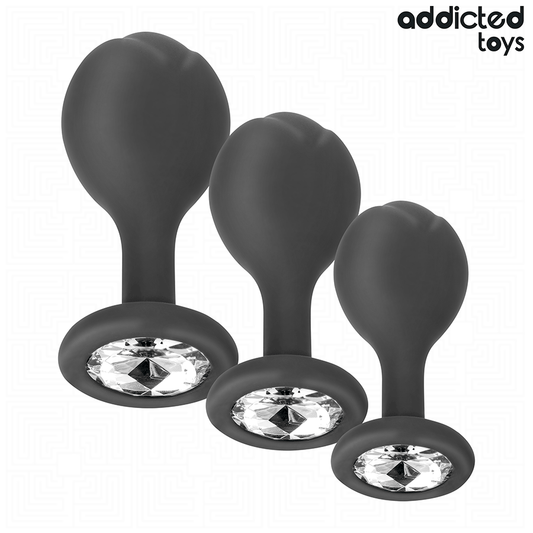 Addicted Toys -  Analplug mit Juwel Set